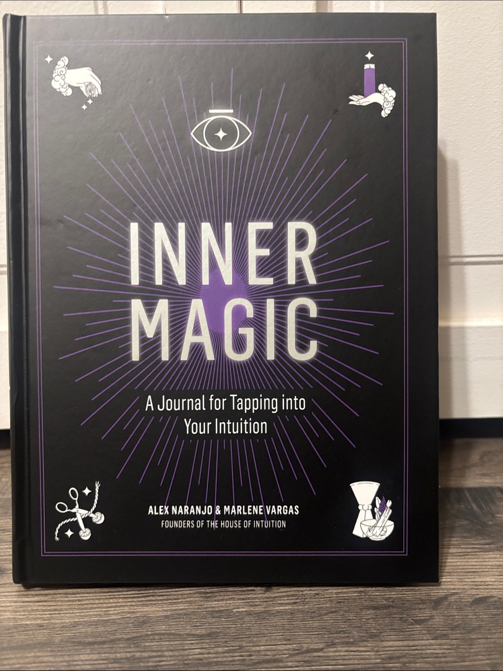 Inner Magic Journal - Black & Purple Hardcover